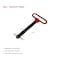 Mytee Products AgraLink 5 Pcs Red Handle Forged Hitch Pin, 3/4 in x 6-1/2 in, Clevis Pin w/ Handle, 5PK RHFHP-71504x5 - alternate 3
