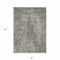 Homeroots 5' X 8' Gray Beige And Black Geometric Washable Indoor Outdoor Area Rug 577560 - alternate 8