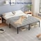 Simple Deluxe Queen Size Bed Frame, 14 Inch Platform Bed No Box Spring Needed, Sturdy Metal Bed Frame Queen Size,  3A88FNBFRAQUEEN14BLK - alternate 3