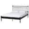 Baxton Studio Callison Spindle Platform Bed, Black, Full 271-14731-ZORO - alternate 1