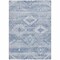Homeroots 5' X 8' Denim Blue And Sky Blue Southwestern Washable Indoor Outdoor Area Rug 588697 - alternate 8
