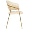 Leisuremod Bella Collection Modern Dining Chair in Off White, 4PK BC21OW4 - alternate 7