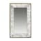 Homeroots 20" Silver Glass Framed Accent Mirror 484982 - alternate 1