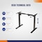 4Dock 55in W x 30in D Maple Particleboard Tabletop Electric Standing Desk w/ Single-Motor and 2-Stage leg ET114-N - alternate 7