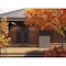 Vdomdoors Front Exterior Prehung Aluminum Double Doors Ronex1477 Black Enamel Mirrored Clear Glass Entry RONEX1477DEXD-BLK-W72xH80-LH-I - alternate 2
