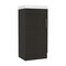 Homeroots 16" Black And Silver Wood Freestanding Bathroom Vanity With White Sink 543633 - alternate 4