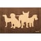 Floortex Door Mat, Nylon Fibres, 0.2 in Thick, Brown, 24 in W x 39 in L FR4WR2439DBR - alternate 1
