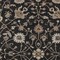 Homeroots 10' X 14' Black Brown And Ivory Floral Washable Indoor Outdoor Area Rug 604748 - alternate 6