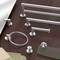 Gatco Glam 24" Towel Bar, Chrome 4630 - alternate 3