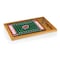 Picnic Time Family Of Brands NCAA Wisconsin Badgers Football Field Icon Glass Top Cutting Board & Knife Set 910-00-505-644-0 - alternate 2