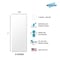 Nanolap PSA Lapping Film, 3 Pc 15 Micron (1,000 Grit), 4-0.25 in x 11 in Microfinishing Fine Sanding Paper 61586N - alternate 2