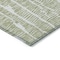 Homeroots 9' X 12' Artichoke Green And Ivory Abstract Washable Indoor Outdoor Area Rug 588490 - alternate 9