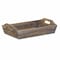 Homeroots Dark Brown Finish Wood Serving Tray With Handles 379869 - alternate 5