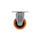 Surtek Orange Pvc Fixed Caster 3in RV7F - alternate 3