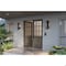 Doornmore G5009, 74.5" x 98" ( 2x36" Door) Left Hand, Mahogany SDL 9 Lite, 1/2 Lite Exterior Door G5009-SW-3696_2_LI - alternate 1