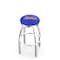 Holland Bar Stool Co 30" Chrome Tulsa Swivel Bar Stool, Accent Ring L8C2C30TulsaU - alternate 1