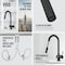 Vigo Gramercy Single-Handle Pull-Down Sprayer Kitchen Faucet with Touchless Sensor in Matte Black VG02008MBS - alternate 6