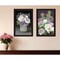 Homeroots Set Of Two Lilac and Wild Plum Bouquet Black Framed Print Wall Art, 2PK 407993 - alternate 4