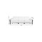 Homeroots 103" White Top Grain Leather Reclining Metal USB Sofa 720328 - alternate 8