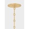 Hudson Valley Lighting Painted No. 2 16 in.Pendant in Aged Brass/Soft Crimson by Mark D. Sikes MDS352-AGB/CRN - alternate 5