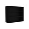 Homeroots 36" Black Wood Three Tier Wall Mounted Floating Shelf  571739 - alternate 6
