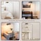 Lavish Home Floor Lamp with Adjustable Heights, 360 Degree Swing Arm, & Stable Base Pharmacy Task Light 72-TSKLMP-1 - alternate 7