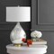Jonathan Y Sasha 30.75" Glass/Metal LED Table Lamp, Mercury Silver JYL1066A - alternate 7