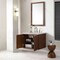 James Martin Vanities Amberly 30" Single Vanity, Mid-Century Walnut, w/ 3 CM Siberian Silestone Top 670-V30-WLT-3SFR - alternate 5