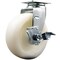 Service Caster 6 Inch Nylon Swivel Caster with Ball Bearing and Brake SCC SCC-20S620-NYB-TLB - alternate 1