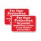 Signmission We Consider Shoplifting A Crime. It Can Result In, 18'' X 24'' 2 Signs, Heavy Gauge Aluminum, 2PK A-1824-2PACK-24667 - alternate 1
