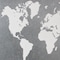 Homeroots 25" X 34" Brown and Gray Wood and Metal World Map Hanging Dimensional Sculpture 483379 - alternate 5