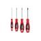 Tekton Phillips Screwdriver Set, 4 IN Shanks, 4-Piece, #0-#3 DWP90002 - alternate 1