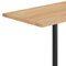 Flash Furniture Bennett 30 in x 48 in Solid Wood Indoor Tabletop in Natural with 23.5 in x 29.5 in Bar Height GSF-REC3048-NAT-T2230B-GG - alternate 9