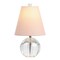 Jonathan Y Goddard 16" Crystal Ball/Metal LED Table Lamp, Clear/Pink JYL2079C - alternate 1