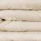 Homeroots Ivory Queen Cotton Blend 1200 Thread Count Washable Duvet Cover Set 528187 - alternate 2