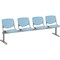 Kfi Kool Beam Seat Beam Seating, Tan Back, 95 in W 22" L 31" H, Polypropylene Seat 2300BEAM4-P35 - alternate 1
