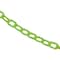 Mr. Chain 1" x 25' Safety Green Plastic Safety Chain 10014-25 - alternate 1