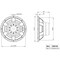 B And C 12.0-in Woofer w/4 Ohms Impedance & 2000 Watts Continuous Power Handling Capacity & Neodymium Magne 12BG100-8 - alternate 3