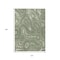 Homeroots 10' X 14' Artichoke Green And Ivory Geometric Washable Indoor Outdoor Area Rug 631364 - alternate 8