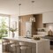 Vaxcel Evanston 1-Light Drum Pendant Light, Satin Nickel, Clear Glass, 10.25-In. Wide P0473 - alternate 6