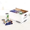 Bankers Box Stor/File 450 lb White Storage Box 10 in. H X 12 in. W X 15 in. D Stackable 57036-04 - alternate 5