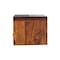 Homeroots 18" Chestnut Solid Wood One Drawer Floating Nightstand 653829 - alternate 7