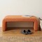 Homeroots 50in Orange Fabric and Plastic Upholstered Bench 668863 - alternate 8
