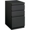 Lorell Mobile 3-Drawer File Cabinet with Full-Width Pull, 15" x 20" x 27.8", Charcoal LLR66909 - alternate 1