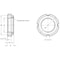 J.W. Winco Bearing Locknuts 1804.1-M20X1 - alternate 2
