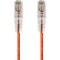 Monoprice Slim Cat6 Utp Network Cable, 0.5 ft.Orang 14786 - alternate 1