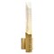 Cwi Lighting Petra Integrated LED 22in Brass Wall Light with Handcrafted Glass 1723W22-1-624 - alternate 1