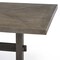 Homeroots 40" Brown Solid Wood Trestle Base Dining Table 380459 - alternate 8