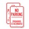 Signmission No Parking Prohibido Estacionarse, 18'' X 24'' 2 Signs, Heavy Gauge Aluminum, 2PK A-1824-2PACK-23674 - alternate 1