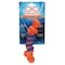 Infinity Dog Toy, S, Rope Bone, Thermoplastic Rubber, Orange ZD2068 12 69 - alternate 2